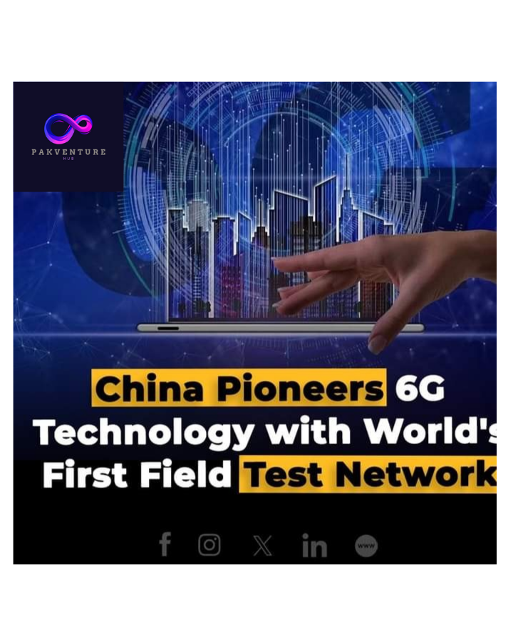 Technology with World’s was still in the very early stages of research and development. It's envisioned to be the successor to 5G technology